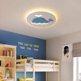Moderne creatieve plafondlamp walvis plafondlamp