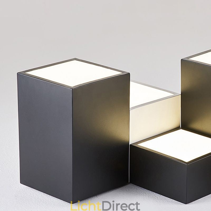 Moderne plafondlamp kubus plafondlamp
