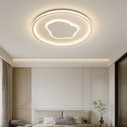 Moderne plafondlamp ronde wolkenplafondlamp