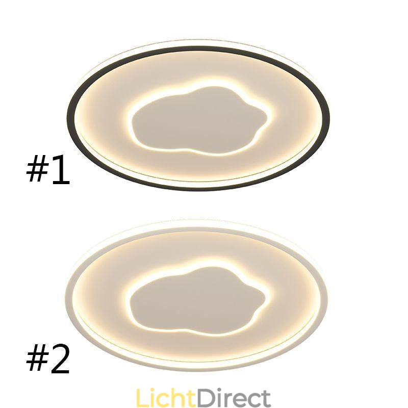 Moderne plafondlamp ronde wolkenplafondlamp