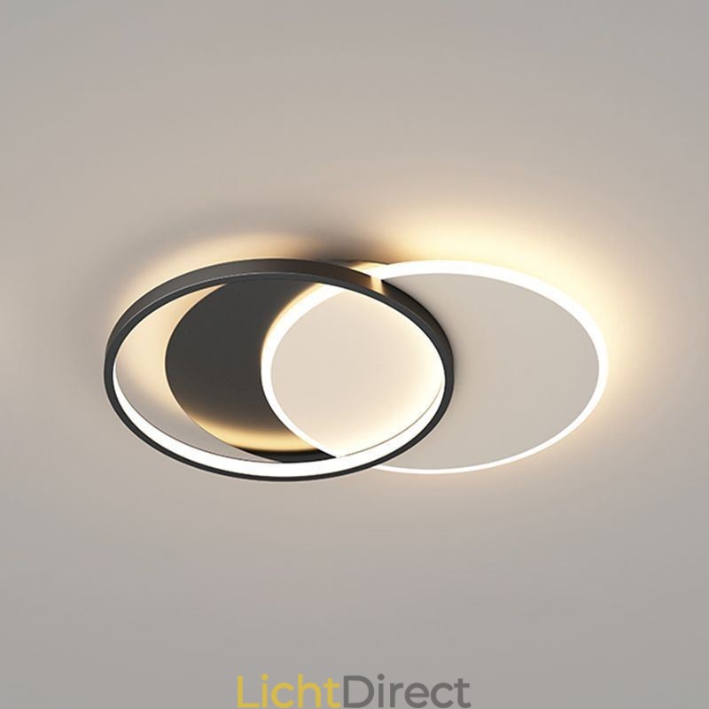 Creatieve plafondlamp ronde cirkel plafondlamp