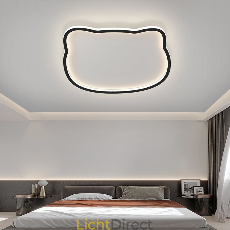 Moderne plafondlampen Kattengezicht plafondlamp
