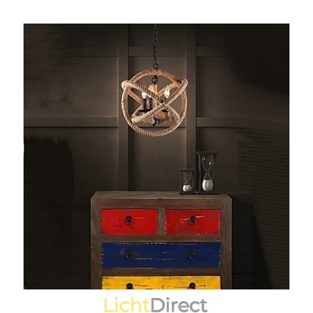 Landelijke mini-stijl schilderij metalen kroonluchter Landelijke mini-stijl schilderij metalen kroonluchter