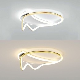 Moderne plafondlamp woondecoratie ring plafondlamp