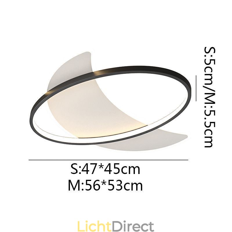 Moderne plafondlamp decoratie maan plafondlamp