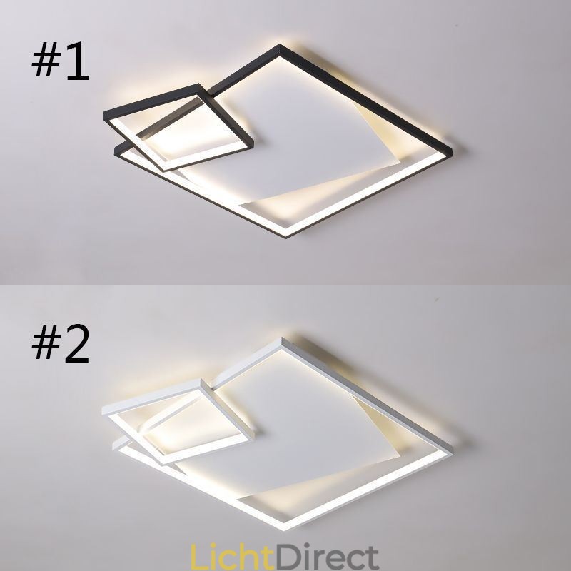Moderne plafondlamp vierkante binnenverlichtingsarmaturen
