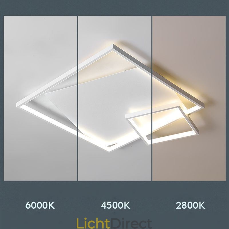 Moderne plafondlamp vierkante binnenverlichtingsarmaturen