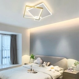 Moderne plafondlamp Geometrische vierkante plafondlamp