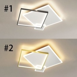 Moderne plafondlamp Geometrische vierkante plafondlamp