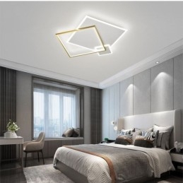 Moderne plafondlamp Geometrische vierkante plafondlamp