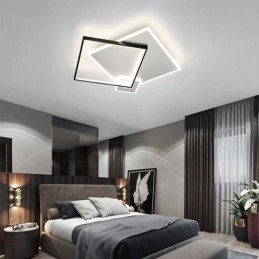 Moderne plafondlamp Geometrische vierkante plafondlamp
