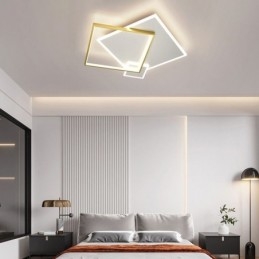 Moderne plafondlamp Geometrische vierkante plafondlamp