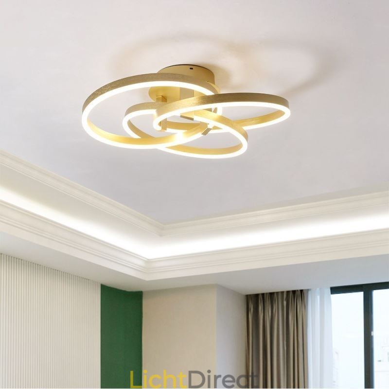 Moderne plafondlamp 3-rings plafondlamp