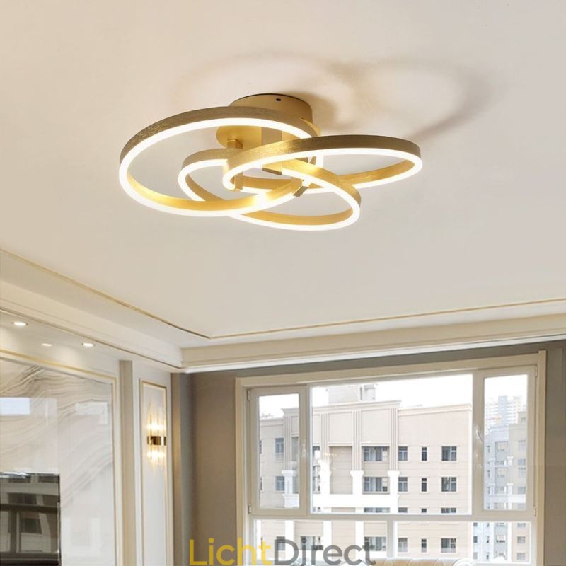 Moderne plafondlamp 3-rings plafondlamp