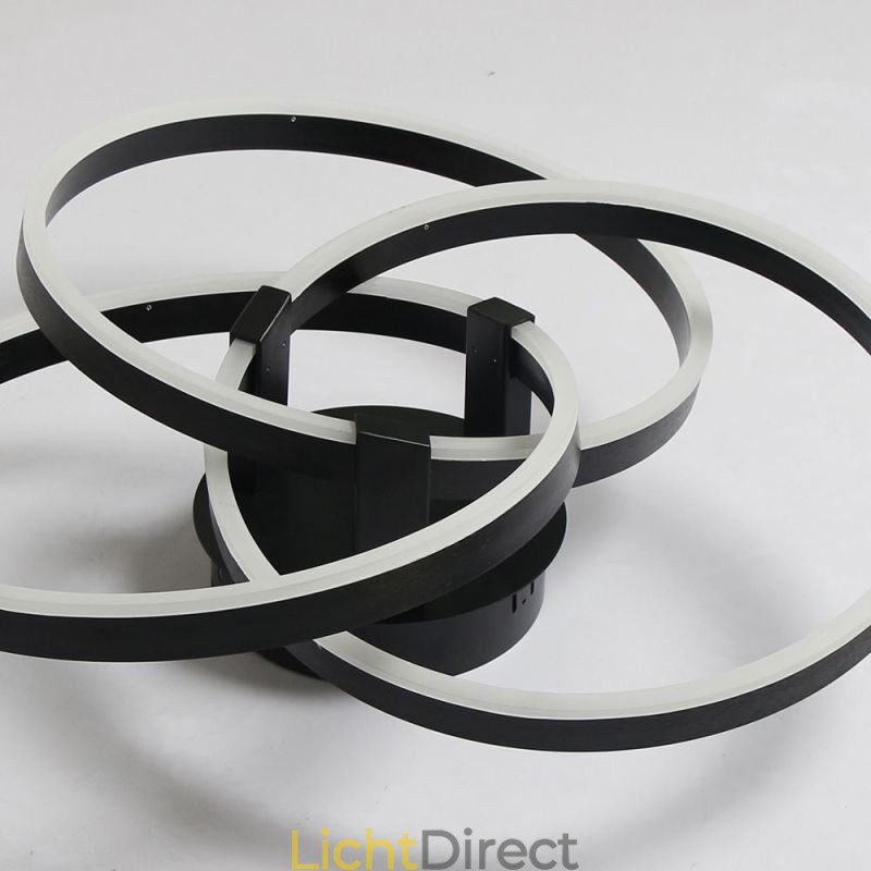 Moderne plafondlamp 3-rings plafondlamp
