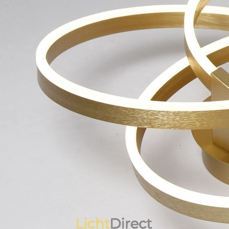 Moderne plafondlamp 3-rings plafondlamp