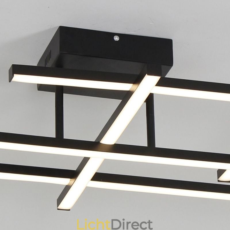 Plafondlamp van aluminium, inbouwplafondlamp