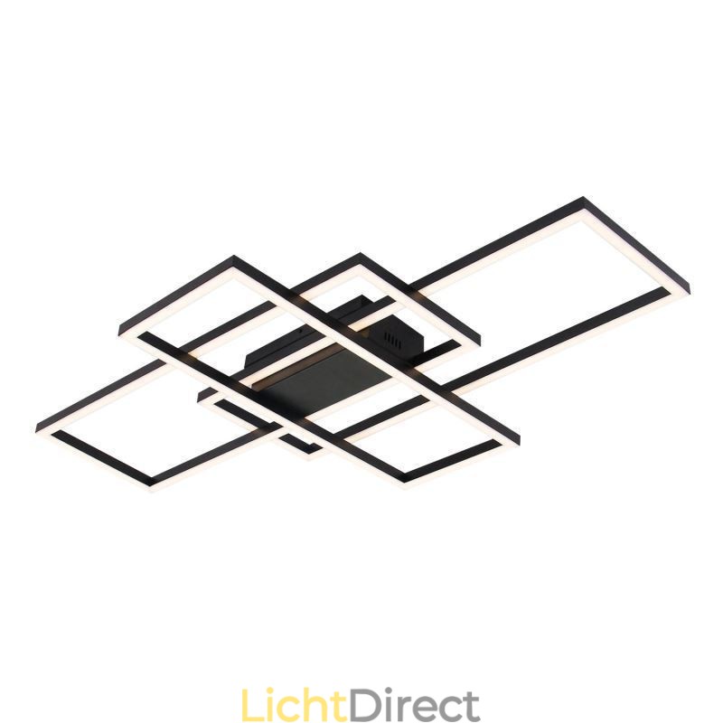 Moderne plafondlamp Geometrische vierkante plafondlamp