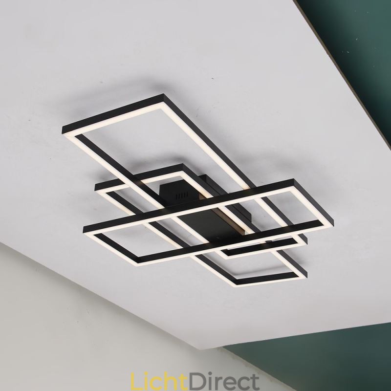 Moderne plafondlamp Geometrische vierkante plafondlamp