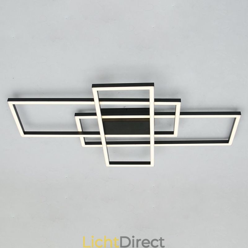Moderne plafondlamp Geometrische vierkante plafondlamp