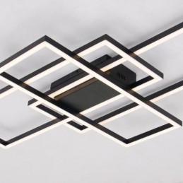 Moderne plafondlamp Geometrische vierkante plafondlamp