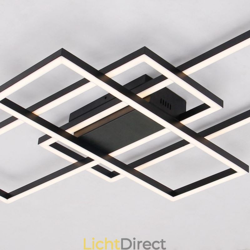 Moderne plafondlamp Geometrische vierkante plafondlamp