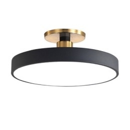 Moderne ronde plafondlampen, plafondlamp van acryl