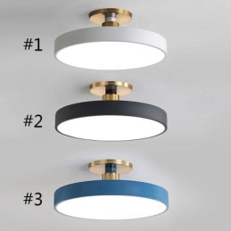 Moderne ronde plafondlampen, plafondlamp van acryl