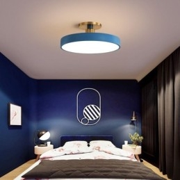 Moderne ronde plafondlampen, plafondlamp van acryl