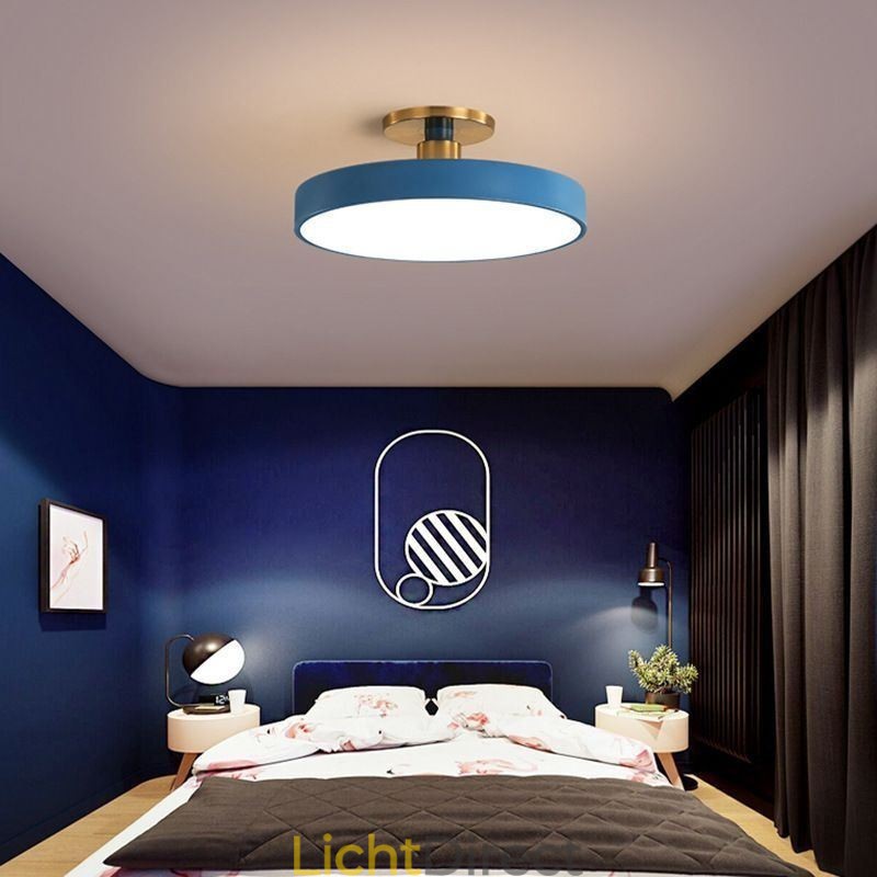 Moderne ronde plafondlampen, plafondlamp van acryl