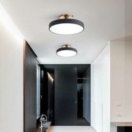 Moderne ronde plafondlampen, plafondlamp van acryl