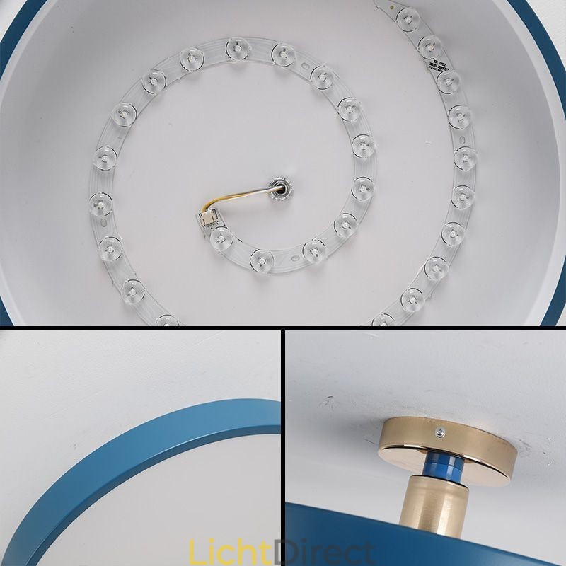 Moderne ronde plafondlampen, plafondlamp van acryl