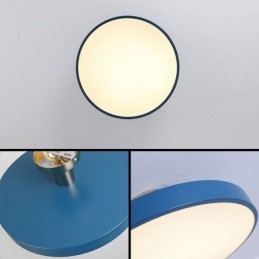 Moderne ronde plafondlampen, plafondlamp van acryl