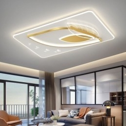 Luxe Plafondlamp Creatief Bladontwerp Plafondlamp