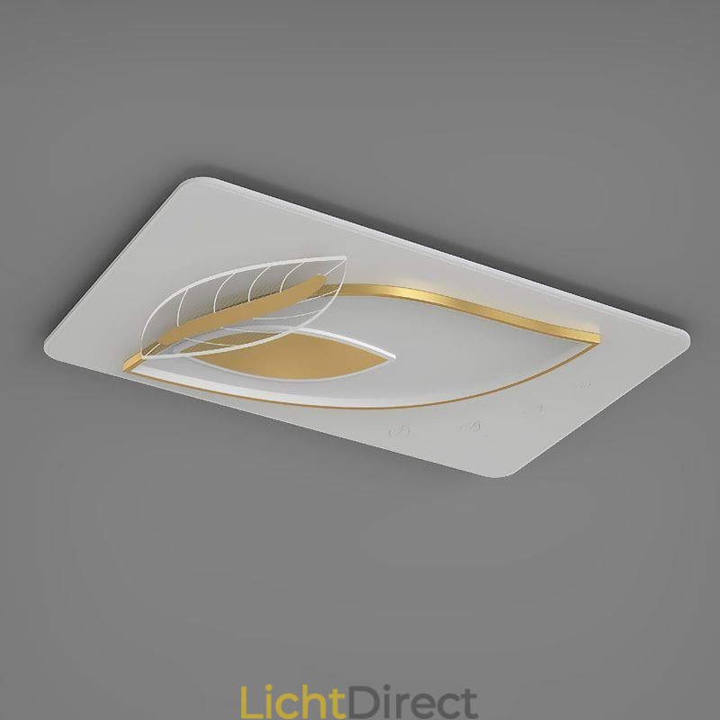 Luxe Plafondlamp Creatief Bladontwerp Plafondlamp