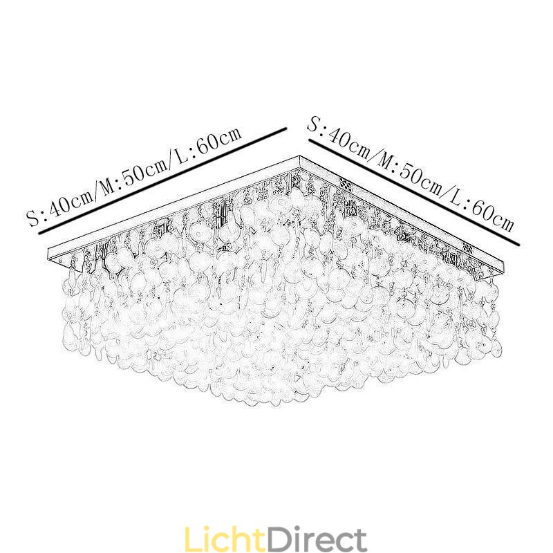 Moderne witte schelp plafondlamp inbouw kroonluchter