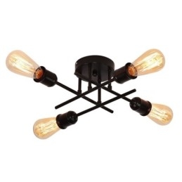 Plafondlamp met 4 fittingen voor inbouw