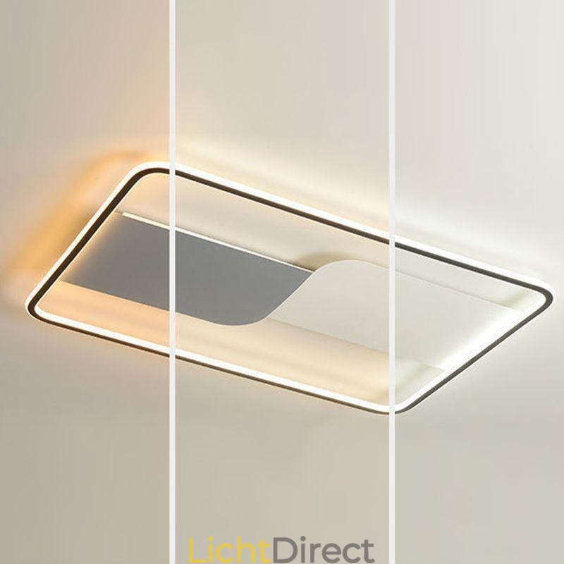 Moderne plafondlampen armatuur Rechthoekige plafondlampen 90*60cm