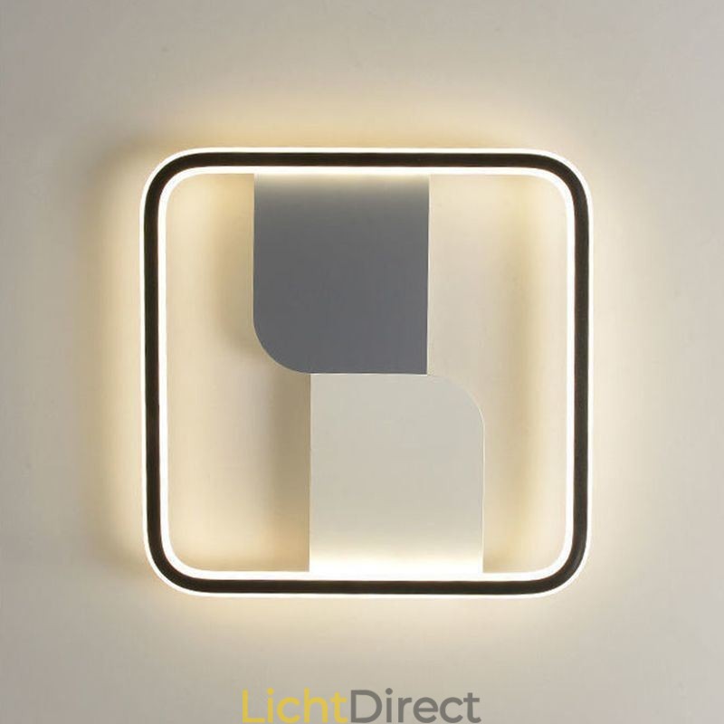 Plafondlamp met ronde inbouwmontage, plafondlamp met ronde inbouwmontage