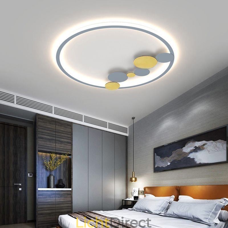 Plafondlampen met inbouwspots