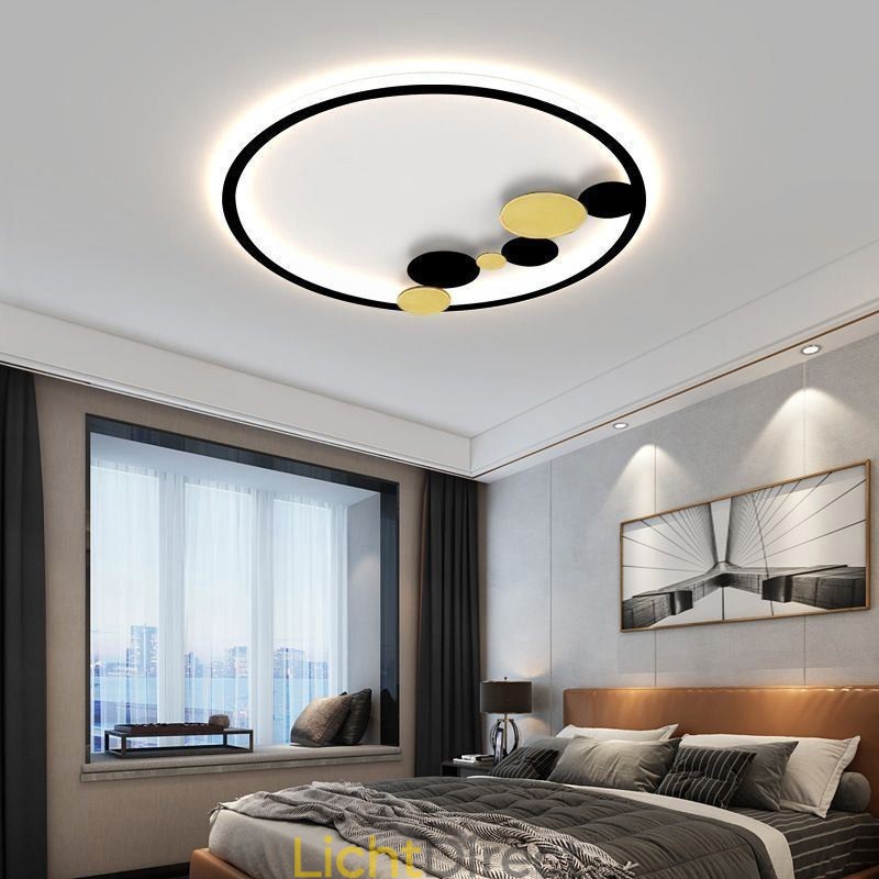 Plafondlampen met inbouwspots