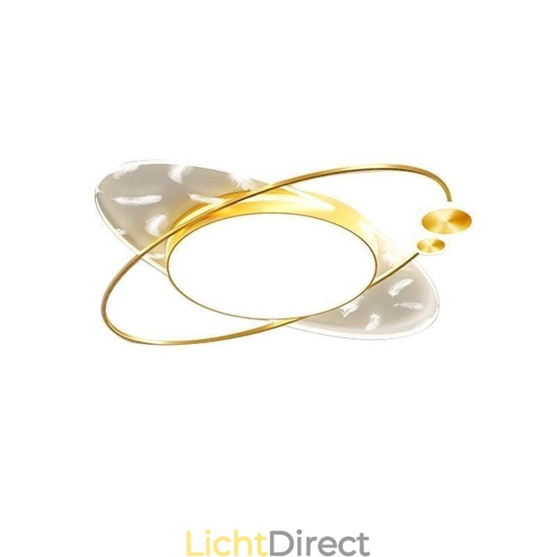 Plafondlamp Moderne plafondlamp met planeetvorm