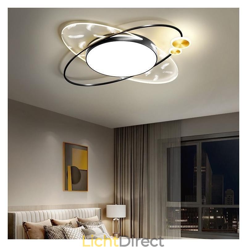 Plafondlamp Moderne plafondlamp met planeetvorm