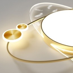 Plafondlamp Moderne plafondlamp met planeetvorm