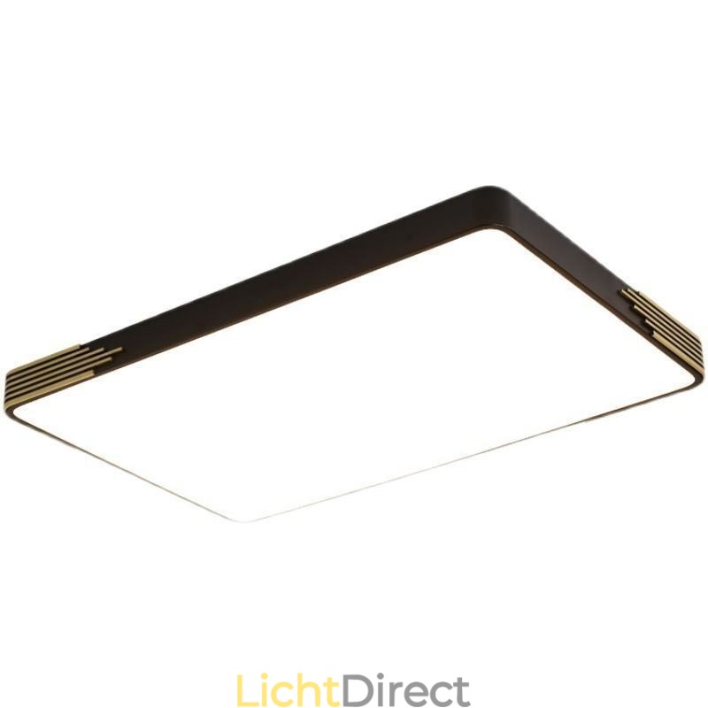 Moderne plafondlamp met rechthoekige plafondlamp