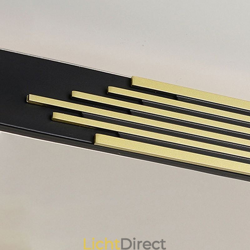 Moderne plafondlamp met rechthoekige plafondlamp