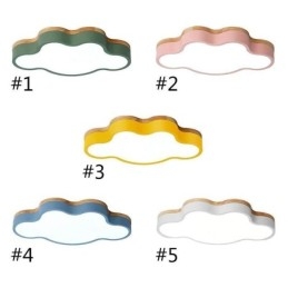 Moderne, creatieve plafondlamp in de vorm van een wolk van acryl voor kinderen