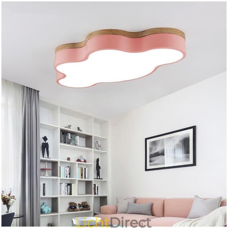 Moderne, creatieve plafondlamp in de vorm van een wolk van acryl voor kinderen