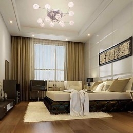 G4 12 lichts ijzeren inbouwlamp met aluminium kappen