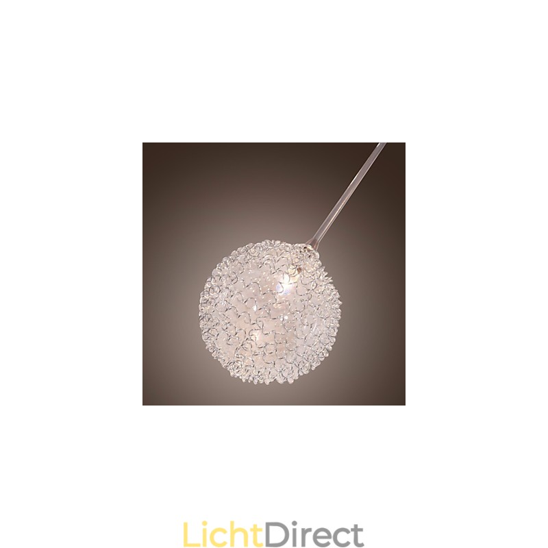 G4 12 lichts ijzeren inbouwlamp met aluminium kappen